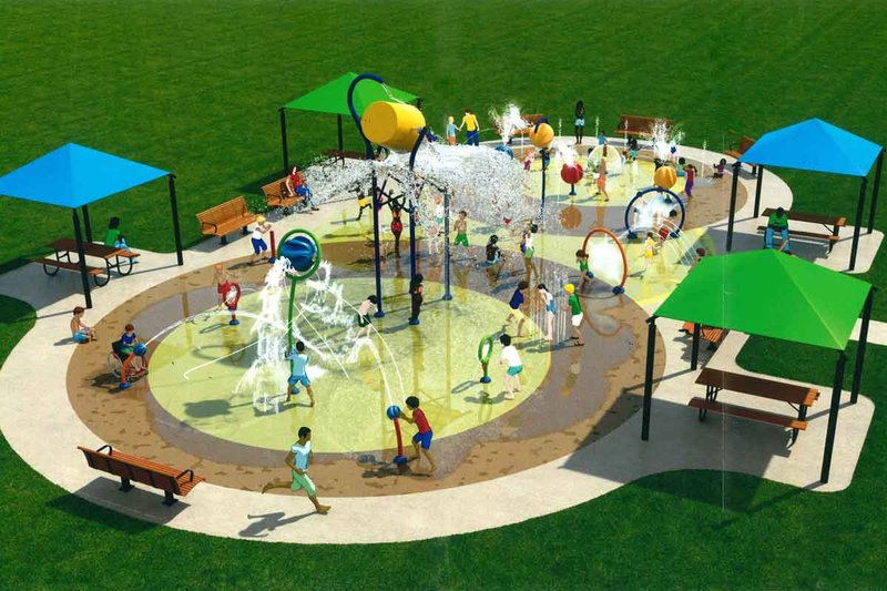 Splash pad coming to Laurel Park this Summer