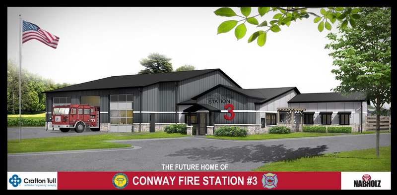 Conway Fire Department Station #3 Rendering