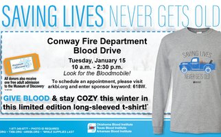 Conway Fire Department Blood Drive