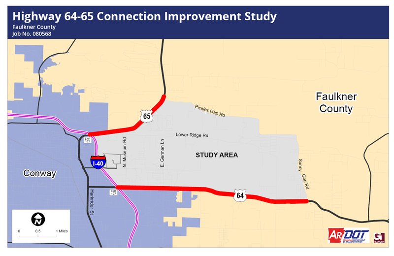 Highway 64-65 Conncetion Improvement Study Poster