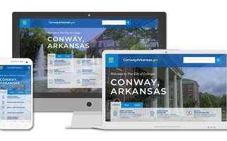 City of Conway Website Mockup